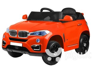 Vienvietīga bērnu elektriskā automašīna „BMW X6&quot;, sarkana cena un informācija | Elektromobīļi bērniem | 220.lv