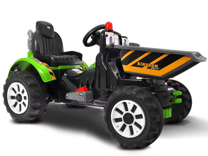 Irregularities electrode avoid Bērnu elektriskais traktors ar piekabi, zaļš cena | 220.lv