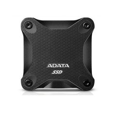 ADATA External SSD SD600Q 240 GB, USB 3.1, melns cena un informācija | Ārējie cietie diski | 220.lv