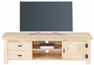 TV galdiņš Marilyn 2S1D, krēmkrāsas cena un informācija | TV galdiņi | 220.lv