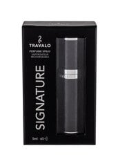 Piepildāms smaržu flakons Travalo Signature Black 5 ml cena un informācija | Sieviešu smaržas | 220.lv