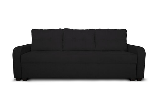 Dīvāns Bellezza Porto, melns cena un informācija | Dīvāni | 220.lv