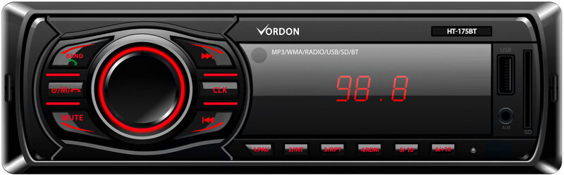 Vordon HT-175 BT stereo iekārta ar Bluetooth