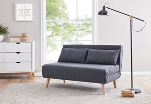 Guļamais krēsls - dīvāns NORE Rhea, pelēks cena un informācija | Dīvāni | 220.lv