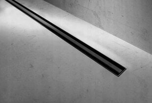 Dušas noteka Rea Neo Slim Pro Design Black cena un informācija | Dušas trapi | 220.lv