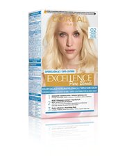 L'Oréal Paris Excellence CRÈME ilgnoturīga matu krāsa, 02 cena un informācija | Matu krāsas | 220.lv