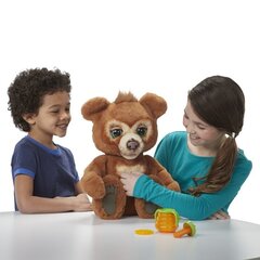 Interaktīvs lācītis Cubby Fur Real Friends cena un informācija | Mīkstās (plīša) rotaļlietas | 220.lv
