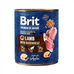 Brit Premium Nature Lamb Konservēts 800g Suņiem cena un informācija | Konservi suņiem | 220.lv