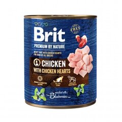 Brit Premium Nature Chicken Konservēts 800g Suņiem cena un informācija | Konservi suņiem | 220.lv