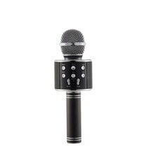 Karaoke mikrofons - skaļrunis ar balss maiņas efektiem WS-858 cena un informācija | Zinātniskās un attīstošās spēles, komplekti radošiem darbiem | 220.lv