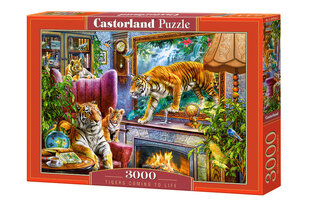 Puzle Puzzle Castorland "Tigers Comming to Life", 3000 det. cena un informācija | Puzles, 3D puzles | 220.lv