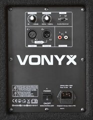Vonyx SWA18 Aktīvais sabvufers 18" / 1000W cena un informācija | Mājas akustika, Sound Bar sistēmas | 220.lv