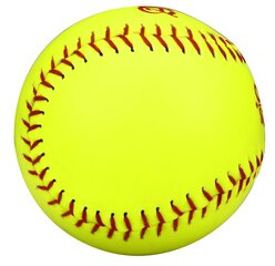 Beisbola bumba Abbey 23MH, dzeltena/sarkana, 9,5 cm cena un informācija | Beisbols | 220.lv