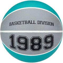 Basketbola bumba NewPort 16GG, 5.izmērs, zils/pelēks cena un informācija | Basketbola bumbas | 220.lv