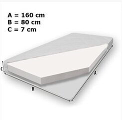 Bērnu gulta ADRK Furniture Casimo Sleeping Princes, 160x80cm cena un informācija | Bērnu gultas | 220.lv