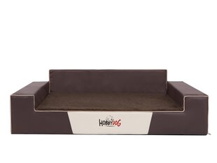 Лежак Hobbydog Glamour Exclusive, XL, 100x68 см, коричневый цена и информация | Лежаки, домики | 220.lv