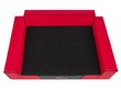Guļvieta Hobbydog Glamour Exclusive, XL, 100x68 cm, sarkana/melna cena