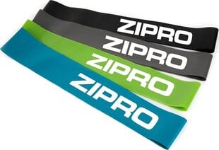 Pretestības gumiju komplekts Zipro S, 4 gab cena un informācija | Fitnesa gumijas, gredzeni | 220.lv