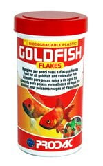 Prodac Goldfish Flakes pārslas zelta zivtiņām 1200ml 160g cena un informācija | Zivju barība | 220.lv