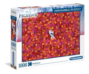 Puzle Clementoni 39526 Impossible Ledus sirds 2 (Frozen 2), 1000 d. cena un informācija | Puzles, 3D puzles | 220.lv