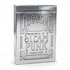 Kārtis Bicycle Silver Steampunk cena un informācija | Azartspēles, pokers | 220.lv