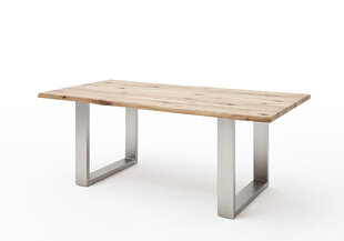 Pusdienu galds MC Akcent Matras, 240x100 cm, gaiši brūns cena un informācija | Virtuves galdi, ēdamgaldi | 220.lv