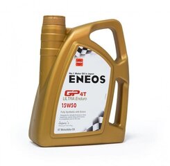 ENEOS GP4T Ultra Enduro 15w50 Fully Synthetic ar esteriem, 4 Ltr motoreļļa cena un informācija | Moto eļļas | 220.lv