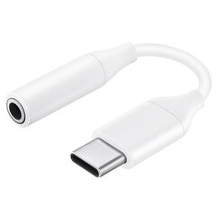 Audio adapteris telefoniem, Samsung EE-UC10JUWEGWW 3.5 mm uz USB-C, balts (EU Blister) cena un informācija | Adapteri un USB centrmezgli | 220.lv