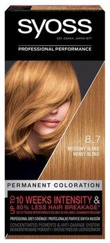 Matu krāsa SYOSS COLOR 8-7 Medus blonds cena un informācija | Matu krāsas | 220.lv