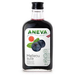 Melleņu sula no meža mellenēm 100%, 200ml, Aneva J cena un informācija | Sulas, nektāri un sulu dzērieni | 220.lv