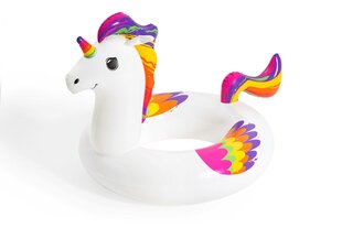 Peldēšanas riņķis Bestway Fantasy Unicorn, balts cena un informācija | Piepūšamās rotaļlietas un pludmales preces | 220.lv
