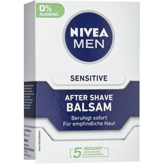 Nivea Men Sensitive balzams pēc skūšanās 100 ml cena un informācija | Skūšanās piederumi, kosmētika | 220.lv