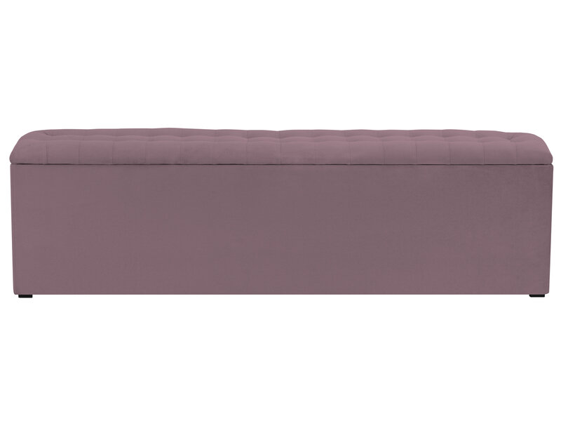 Pufs ar uzglabāšanas nodalījumu Windsor and Co Nova 140, violets internetā