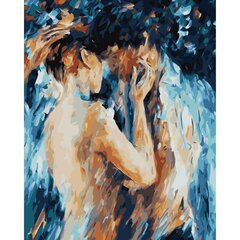 Gleznošanas komplekts pēc numuriem - Maģisks skūpsts, 40x50 cena un informācija | Gleznas pēc numuriem | 220.lv