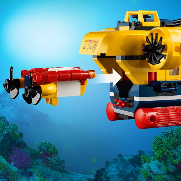 60264 LEGO® City Oceans Okeāna izpētes zemūdene