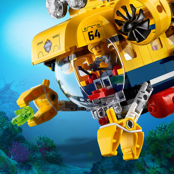 60264 LEGO® City Oceans Okeāna izpētes zemūdene