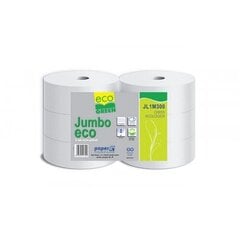 Tualetes papīrs JUMBO ECO, 2-kārtas, 300m, 1 rullis cena un informācija | Tualetes papīrs, papīra dvieļi | 220.lv