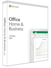 Microsoft Office Home and Business, Angļu 2019 cena un informācija | Lietojumprogrammas | 220.lv