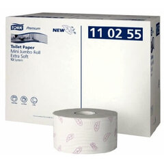 Tualetes papīrs PREMIUM EXTRA SOFT MINI T2 sistēmai, iepakojumā 1 rullis, TORK 110255 cena un informācija | Tualetes papīrs, papīra dvieļi | 220.lv