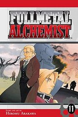 Komiksi Manga Fullmetal alchemist Vol 11 cena un informācija | Komiksi | 220.lv