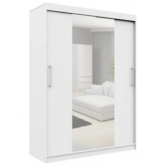 Шкаф NORE CLP 150 с зеркалом, белый цена и информация | Для шкафа | 220.lv