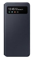 Samsung EF-EA415PBEGEU telefona maciņš priekš Galaxy A41, melns cena un informācija | Telefonu vāciņi, maciņi | 220.lv