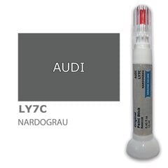 Krāsu korektors skrāpējumu korekcijai AUDI LY7C - NARDOGRAU 12 ml cena un informācija | Auto krāsas | 220.lv