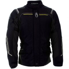 Tekstila jaka Richa Storm 2, melna cena un informācija | Moto jakas | 220.lv