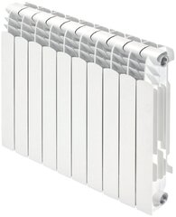 Alumīnija radiators Pol3 350x16 / 98 х 432 х 1280mm cena un informācija | Apkures radiatori | 220.lv