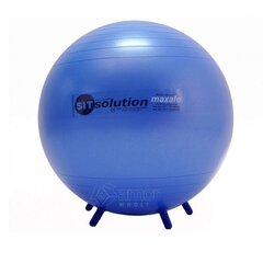 Sēdēšanas bumba Original PEZZI Sitsolution MAXAFE 65 cm, zila cena un informācija | Vingrošanas bumbas | 220.lv