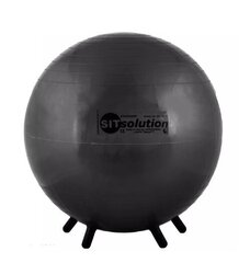 Sēdēšanas bumba Original PEZZI Sitsolution Standard 55 cm, melna cena un informācija | Vingrošanas bumbas | 220.lv