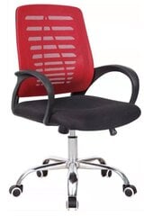 Biroja krēsls Vangaloo DM8101, melns/sarkans cena un informācija | Biroja krēsli | 220.lv