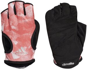 Adidas Cimdi Wom Graph Glove Pink Black cena un informācija | Sporta cimdi | 220.lv