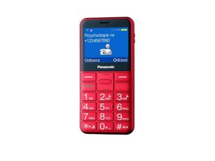 Panasonic KX-TU150EXR, Sarkans cena un informācija | Mobilie telefoni | 220.lv